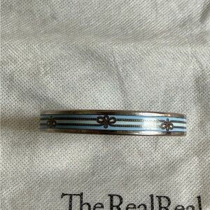 Hermes Enamel Slim Bangle